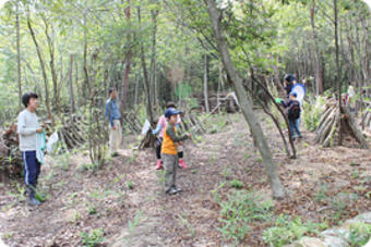 SSH第1回奈良学塾「里山の森を育てるクラブ」を開催