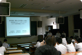 SS研究チーム（放射線研究チーム）が福島高校と研究交流を続けています！