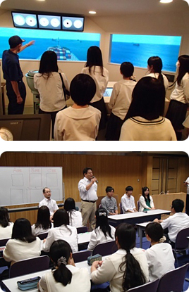 高校１年生 学外サイエンス学習 ～神戸大学 海事科学部（2）