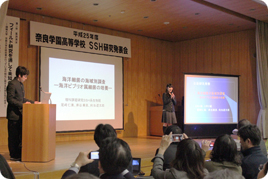 平成25年度奈良学園高等学校SSH研究発表会を開催しました