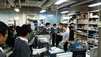 素粒子論研究室・粒子物理学研究室（神戸大）で研修