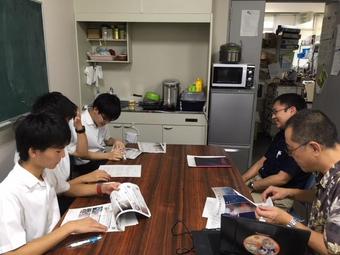ＳＳ国内研修「太陽光発電に関する研修」で、大阪大学工学研究科に行ってきました