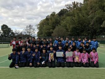 【中学テニス部】第7回近畿中学校新人テニス大会兼全国選抜奈良県予選（結果報告）