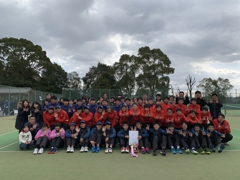 第８回近畿中学校テニス新人大会兼全国選抜近畿地区予選の結果について
