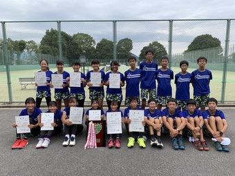 【中学テニス部】奈良県中学校テニス新人大会