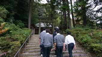 松尾寺で合格祈願を行いました