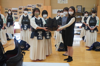 剣道女子団体が近畿高校選抜大会に出場します
