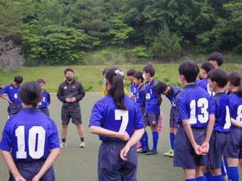 大和郡山市中学校総合体育大会　サッカー部試合を行いました