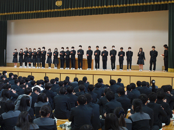 令和5年度 奈良学園中学校卒業式・終業式を行いました