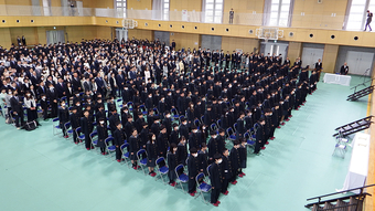 令和6年度 奈良学園中学校及び高等学校 理数コース入学式を挙行しました。