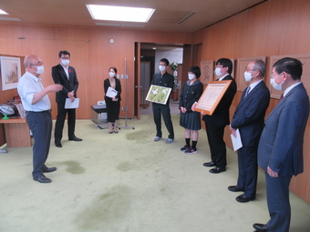 奈良県知事・教育長表敬訪問