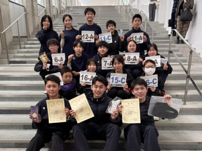 アーチェリー部　インドアシーズンの結果