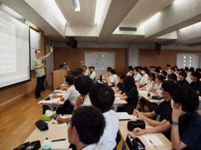 高１・２年対象大学模擬講義を開催しました