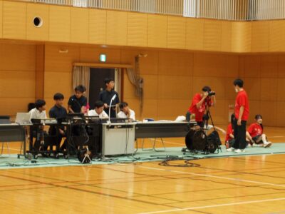 文化祭（NG祭）目前、生徒たちの準備も大詰め。テクニカルリハーサルを行いました